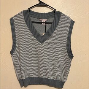 Sincerely Jules Gray V-Neck Sweater
